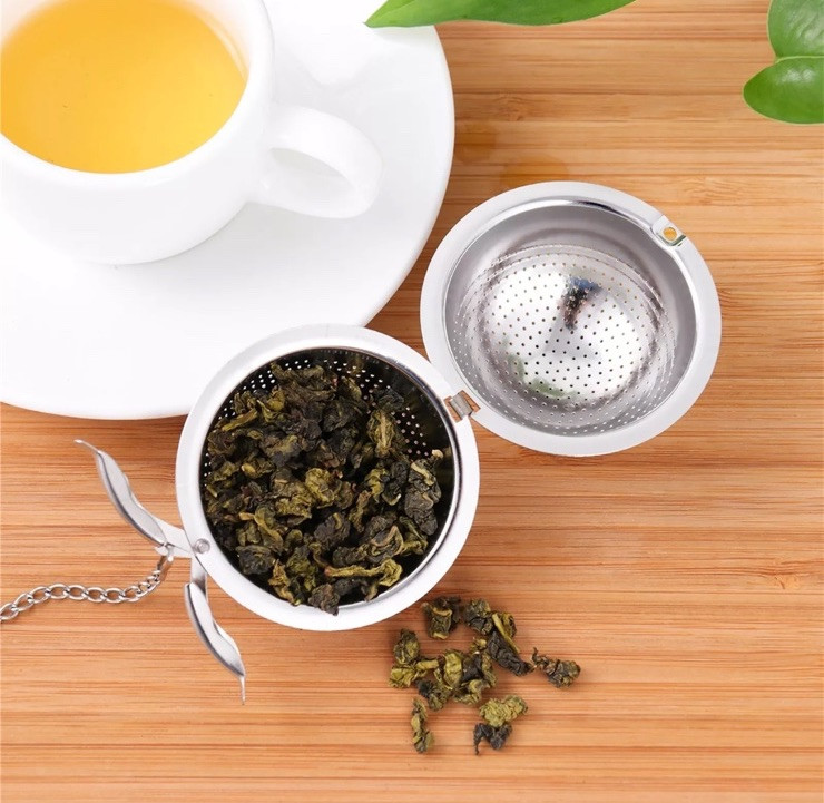 2 Pack- Stainless Herb Infuser Ball -(Extra Fine Mesh) Secure Locking