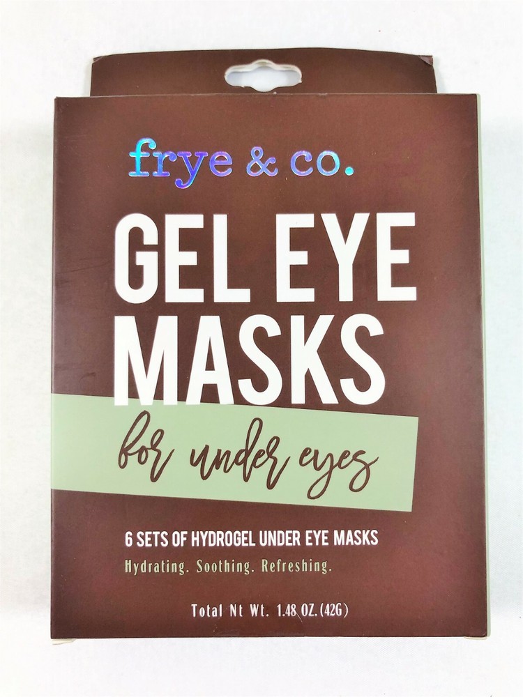Frye & Co. Gel  Under Eye Masks - 6 Sets