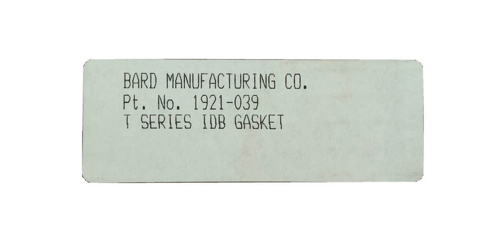 1921-039 Bard Inducer Gasket OEM 1921-039