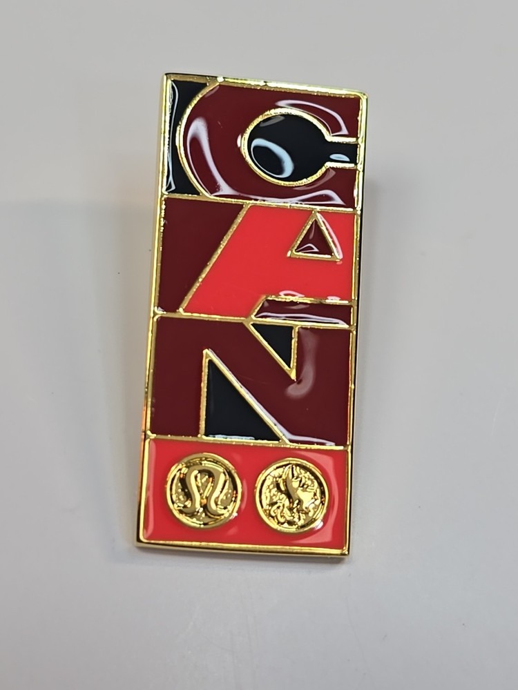 Team Canada Lululemon Olympic Lapel Pin CAN Canada