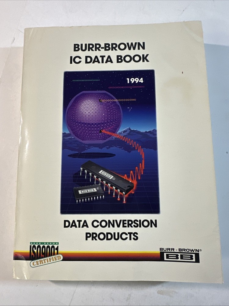 1994 BURR-BROWN IC DATA BOOK on DATA CONVERSION PRODUCTS