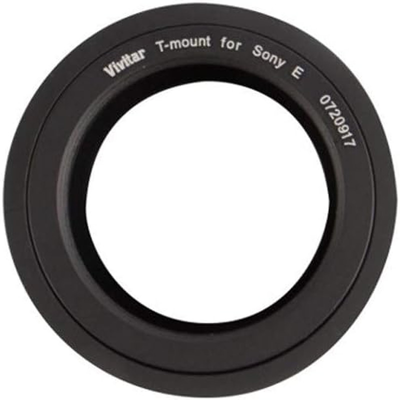 T-Mount Adapter for Sony for Sony E-Mount Digital Mirrorless Cameras Including A