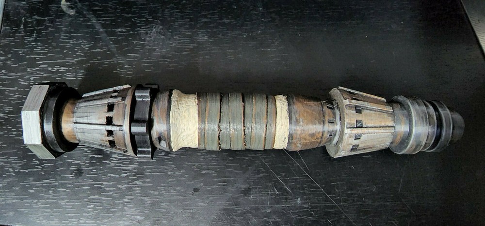 Rey Skywalker lightsaber 3D printed replica