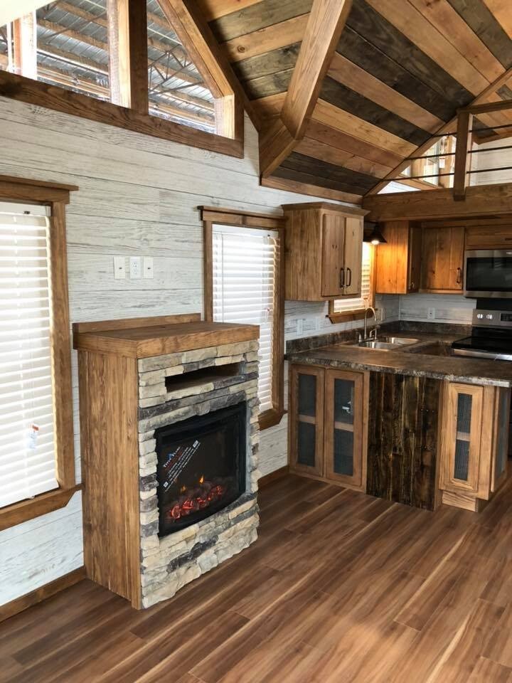 TINY HOME CABINS - CUSTOM BUILT FOR YOUR PREPPED PROPERTY- ELEGANT RUSTIC CABINS