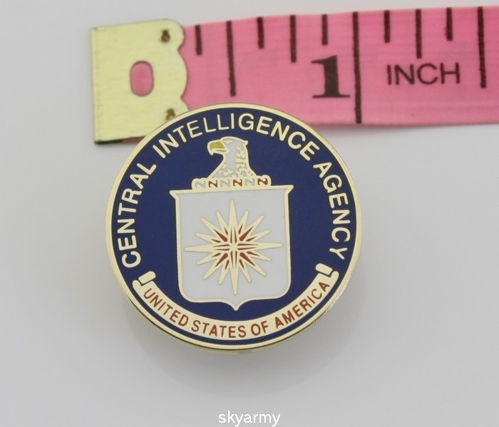 CIA Central Intelligence Agency Emblem Lapel Pin