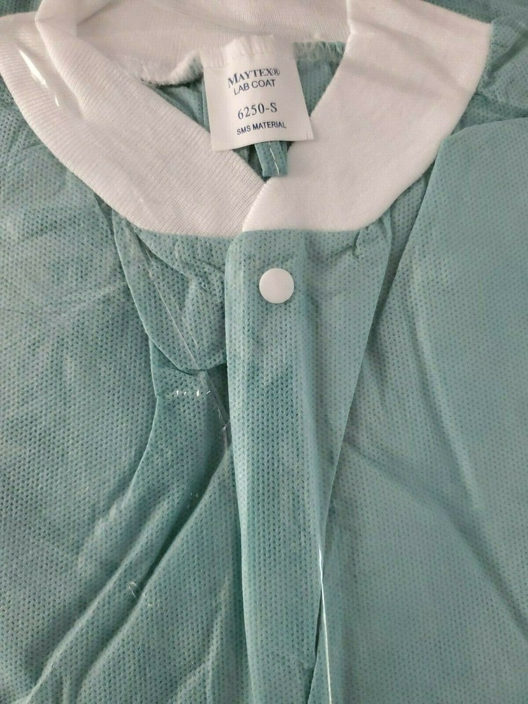 30 Maytex none-woven cloth sms laboratory isolation coats (small)