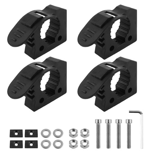 4PCS Quick Release Clamp—Adjustable Rubber Clamp for Shovel Holder & Molle