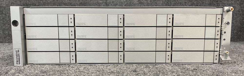 Promise VTrak J630S 3U 16-Bay Storage Array No Drives/Controller Modules (As Is)