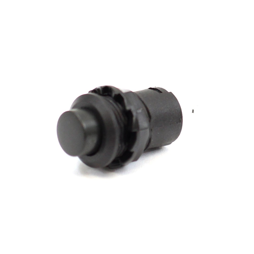 3 Pack SPST Normally Open Momentary Push Button Switch Black 32731B