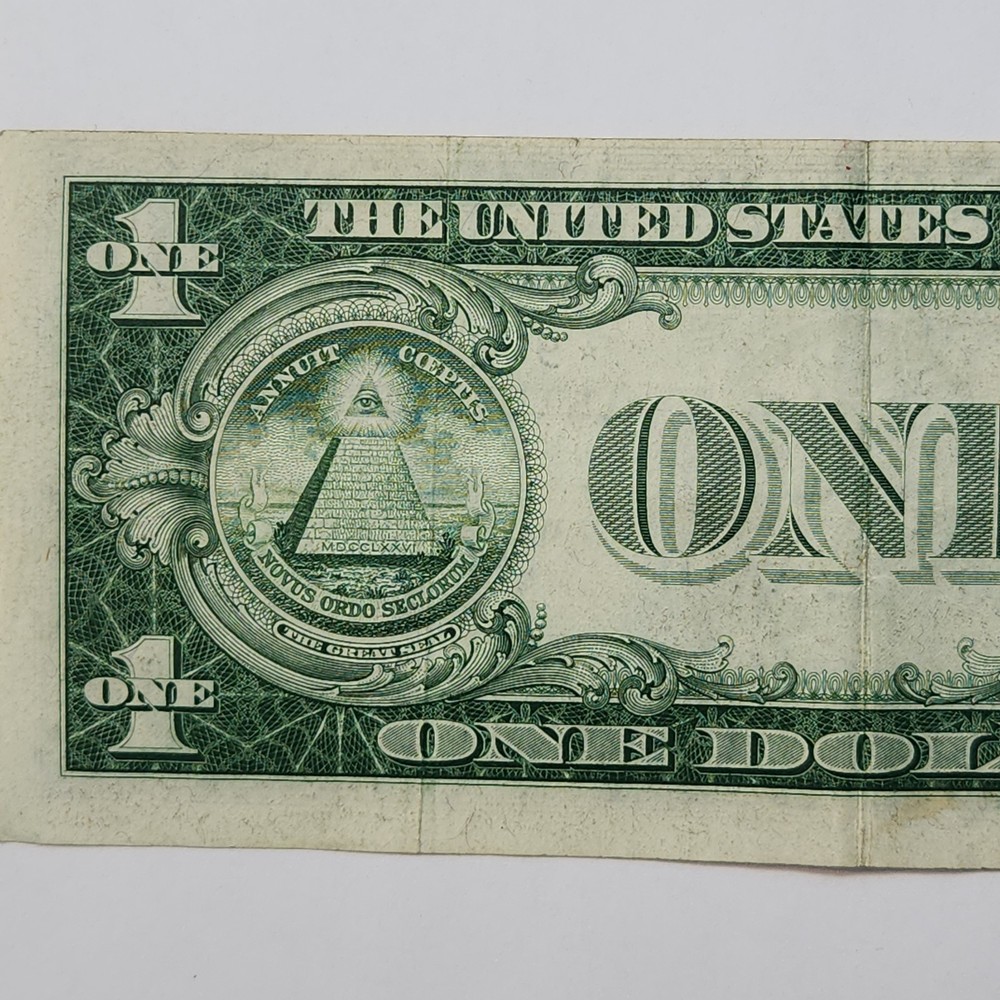 1935-D $1 Dollar Bill Silver Certificate STAR Note - ST-AK2