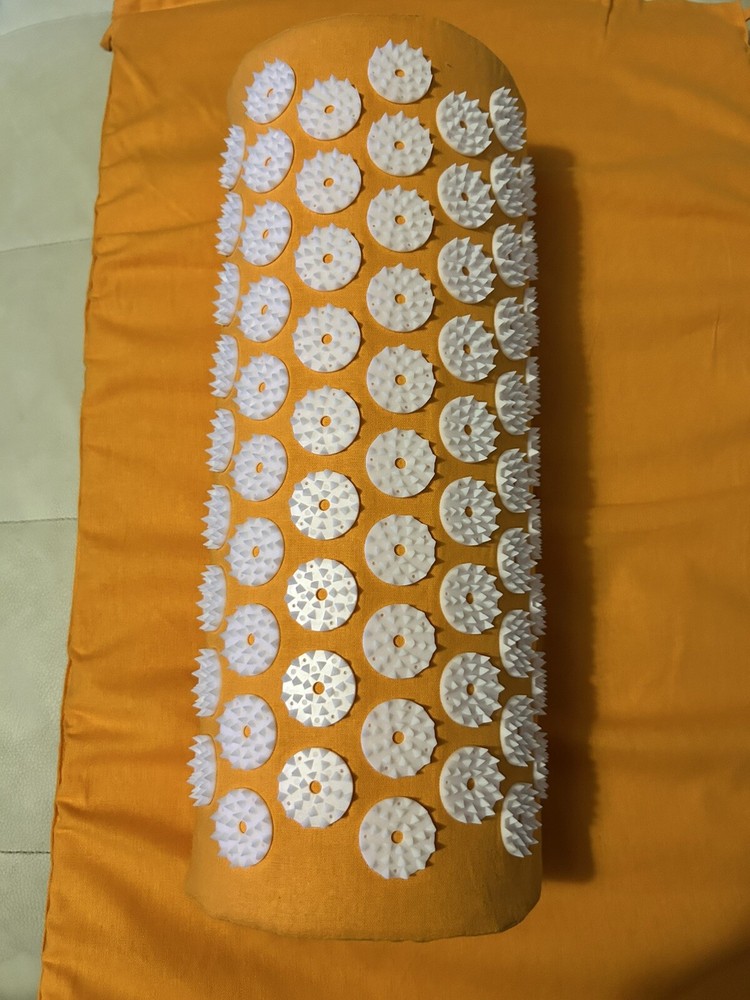 ProSource Acupressure Mat and Pillow Set - Orange