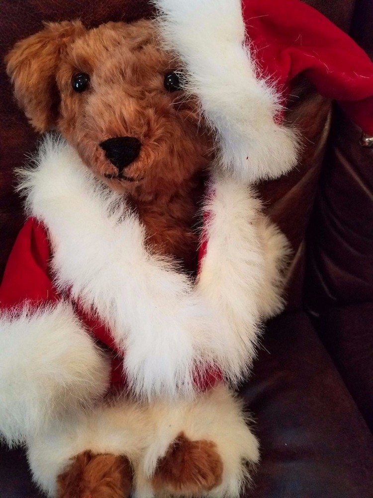Santa Bear Created byShirley Macone #632 12"