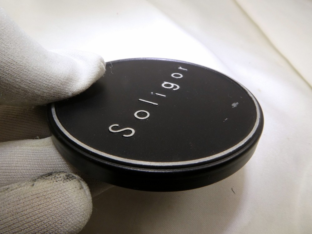 Soligor 62mm Front Lens Cap Metal Slip on type