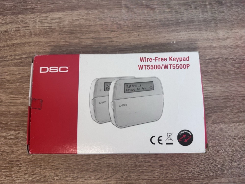 DSC WT 5500E1 Wireless Code Pad