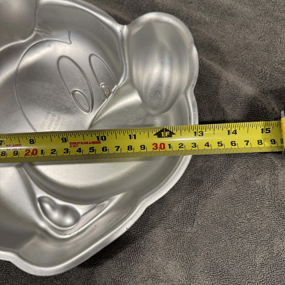Wilton 2105-7070 Mickey Mouse Cake Pan Silver Medium Disney
