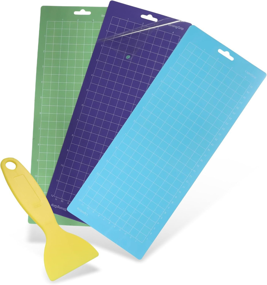 Cutting Mat, 3 Pack (4.5x12 Inch) Strong & Standard & Light Replacement Adhesive
