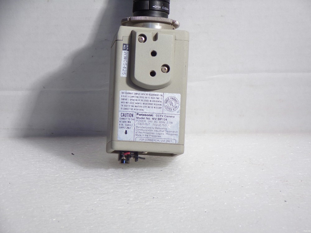 Panasonic WV-BP134 1/3" B/W Security Video Camera