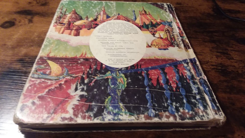 Advanced Dungeons & Dragons Dungeon Master's Guide 1st Edition 6th Beta 238 pp