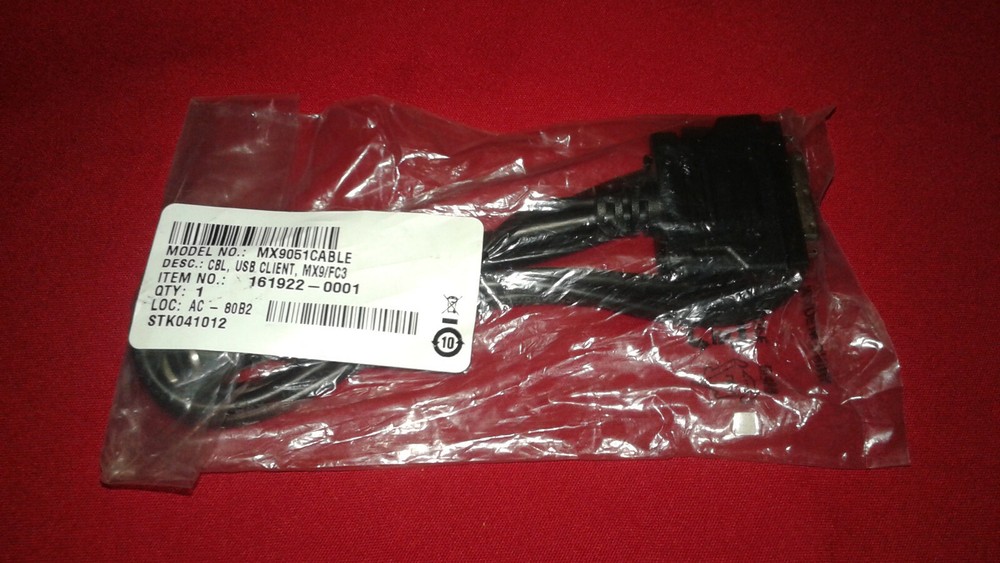 Honeywell MX9051CABLE(Charge/Comm USB Client, ActiveSync with Power Connector)