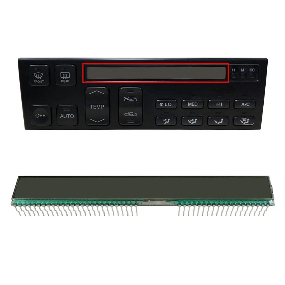 Replacement AC Climate Control Display for Lexus LS400 Models from 90 to 92