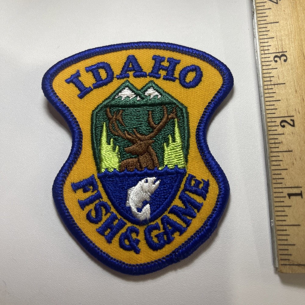 VINTAGE “IDAHO FISH & GAME” Patch