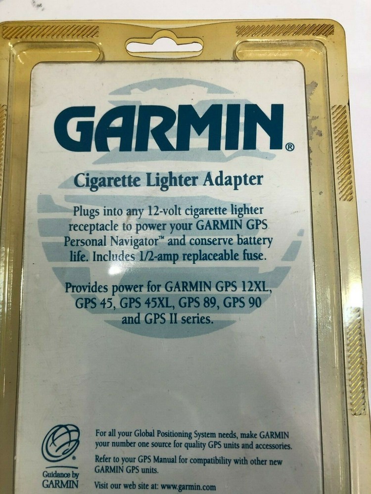 Garmin electric power cords 12volt source cigarette lighter adaptor