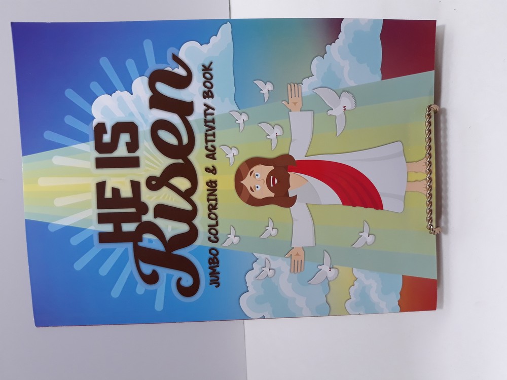 He Is Risen-Jumbo Coloring & Activity Book (Easter)