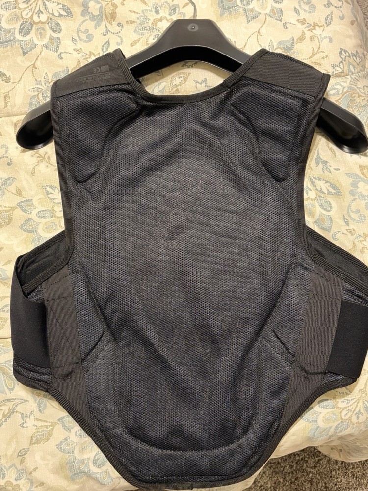Icon Field Armor Softcore Chest & Back Protector XL-2X Black Adjustable