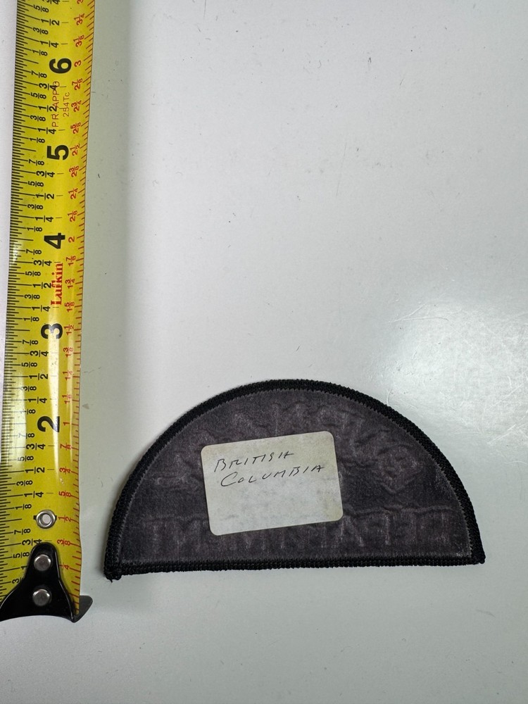 Burnaby Fire Canada Patch W7