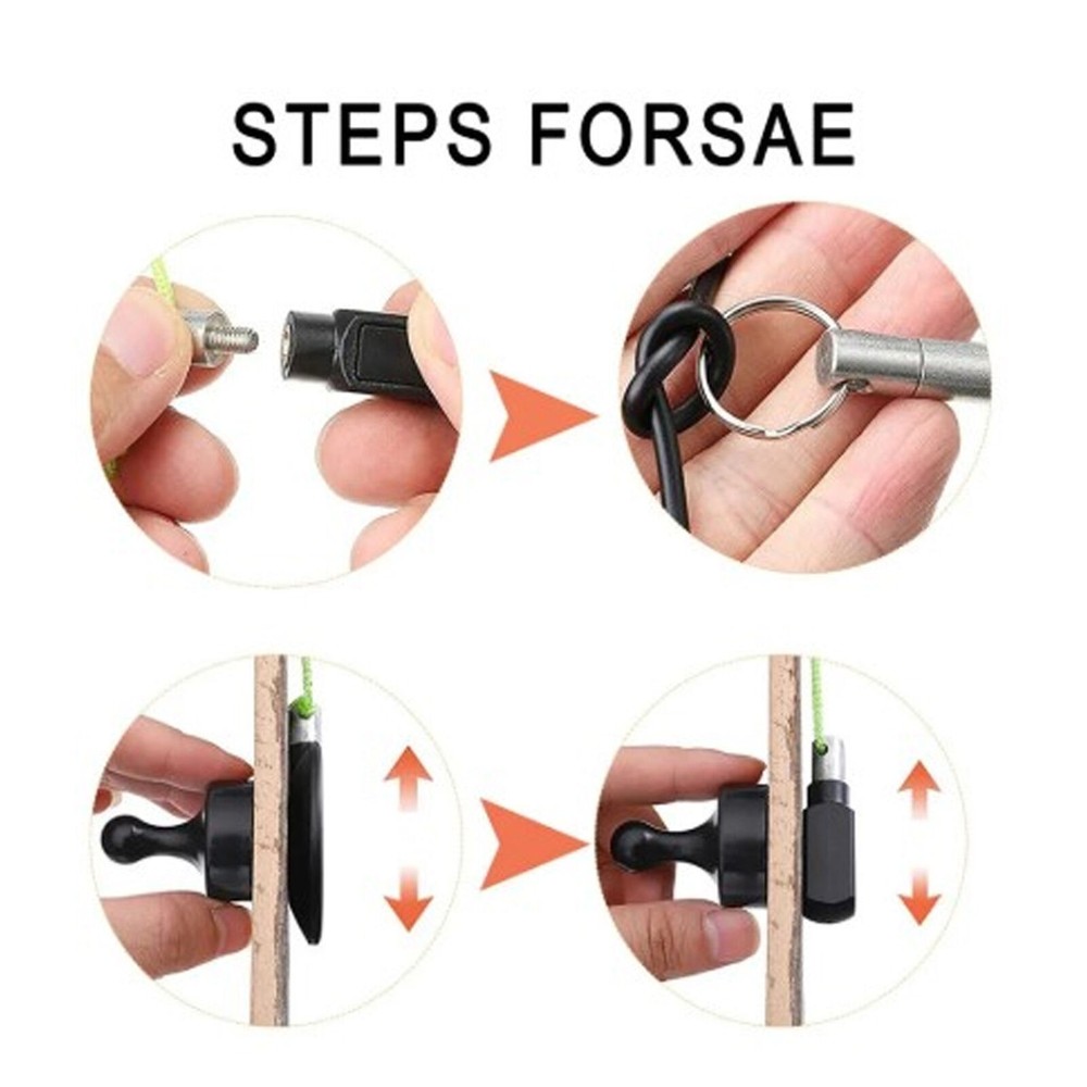 Magnetic Wire Pulling System Nylon Wire Routing Magnet Tool Kit Practical Wall