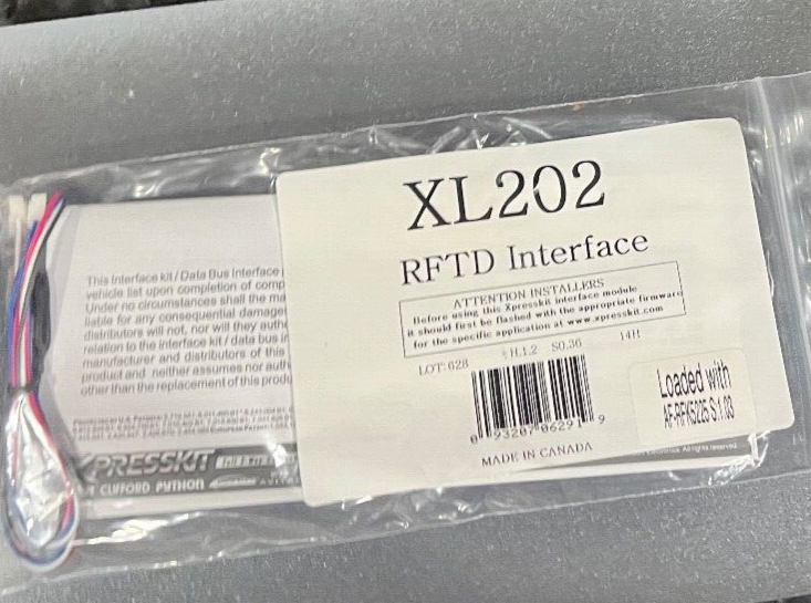 Directed Xpresskit XL202 RFTD Interface for DBALL DB2 DB3 RF DATA