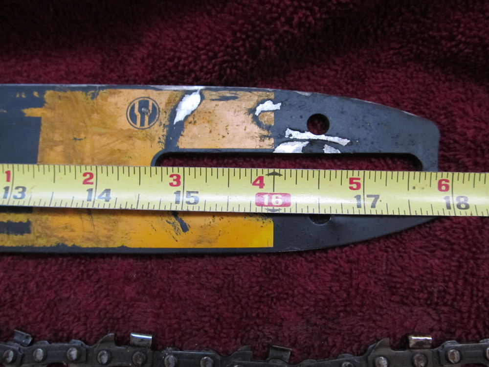 Dewalt 16" Cordless 40 Volt Chainsaw Saw Bar and Chain