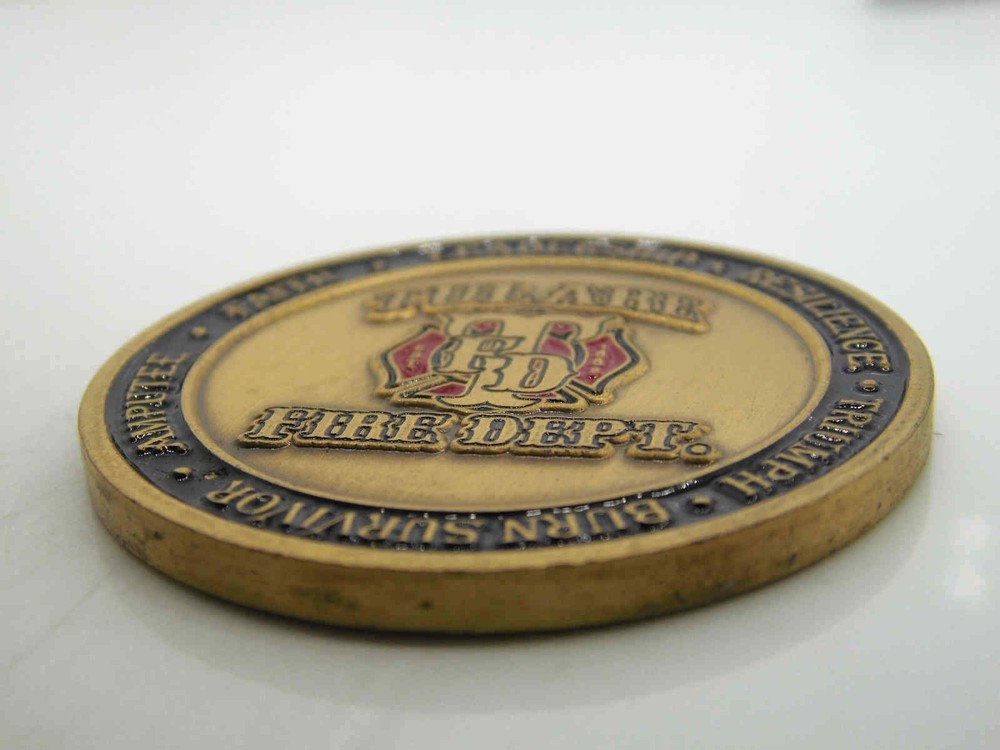 TULARE FIRE DEPT FIRE CHIEF NEVAREZ CHALLENGE COIN