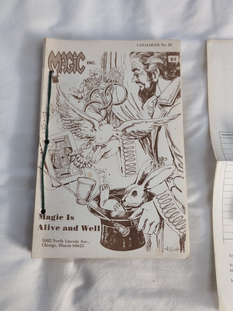 Magic Inc Catalog #20 Chicago, IL