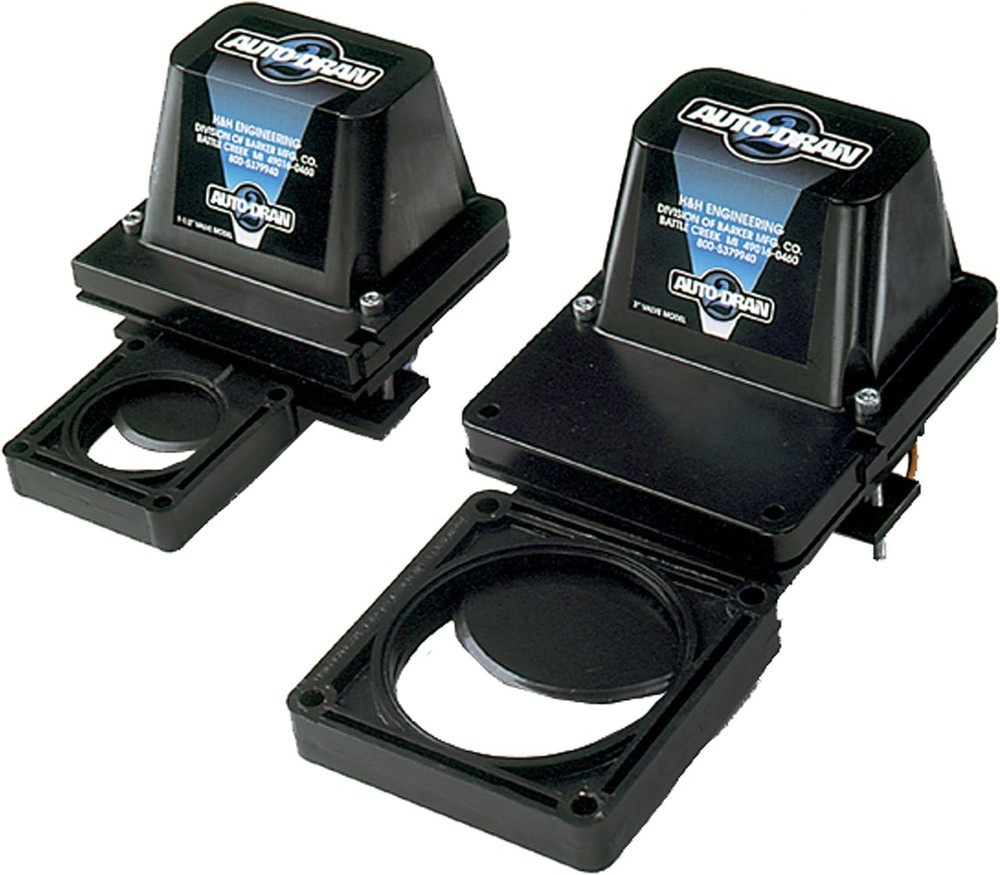 Quick-Release 3" Auto Drain Valve for RV Waste Systems - Push Button Control