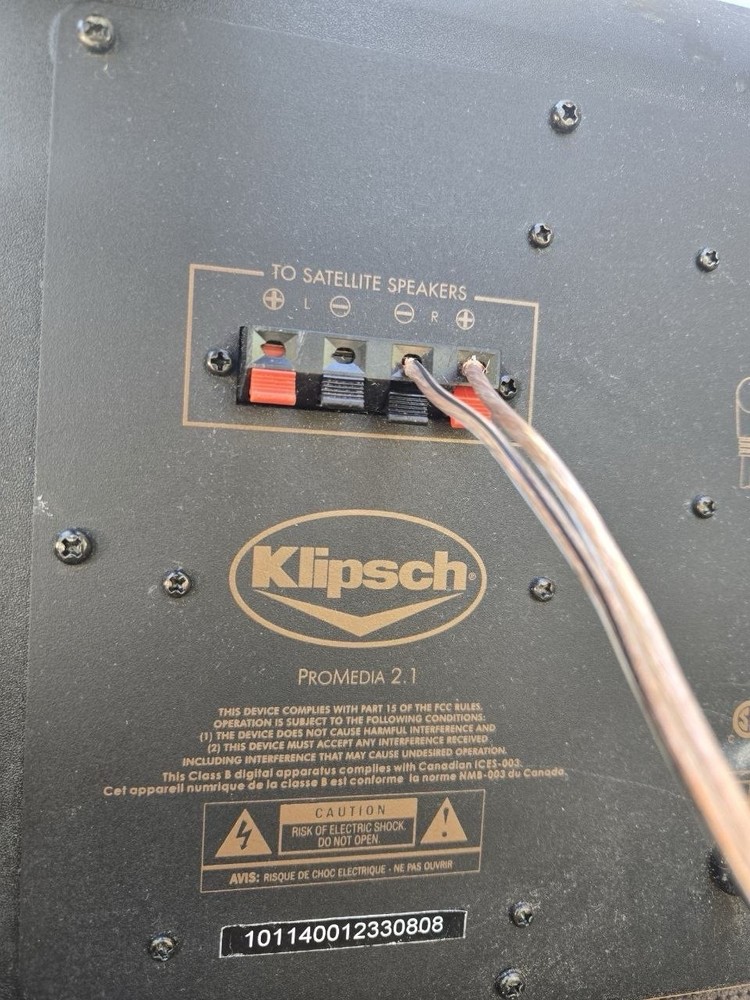 Klipsch ProMedia 2.1 Speaker System Subwoofer Only