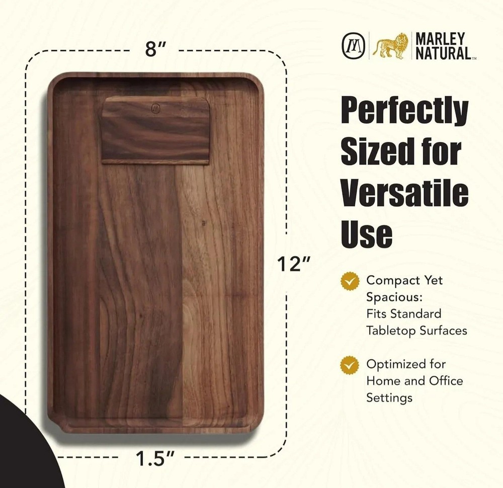 Marley Natural Black Walnut Large