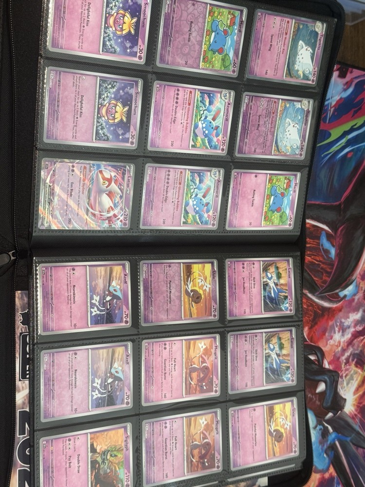 Surging Sparks Master Base Set w/ Reverse Holo 348 Cards W/ Binder!!
