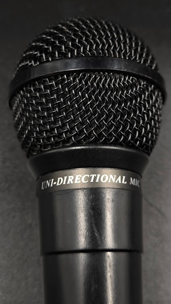 Uni-Directional DM-20SL Microphone Used Working Black