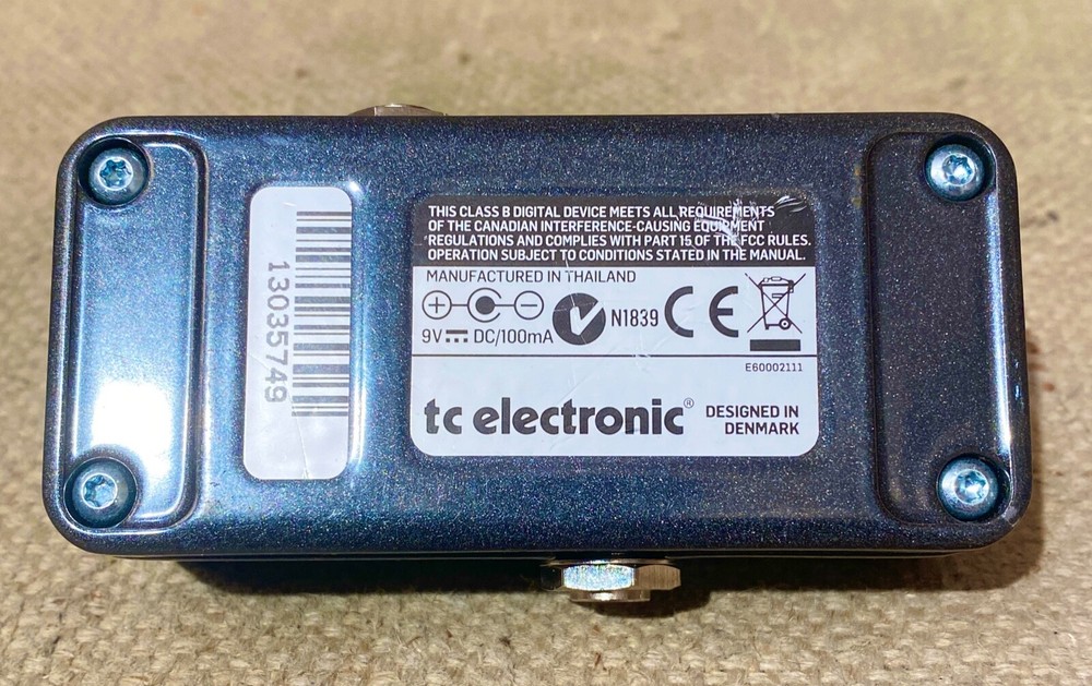 Used TC Electronic Ditto Looper Sampler Pedal Mini Compact