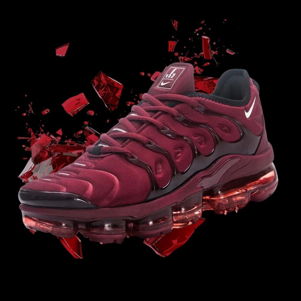 NEW MEN VaporMax PLUS TN New Ruby-Red, Size US 7-11