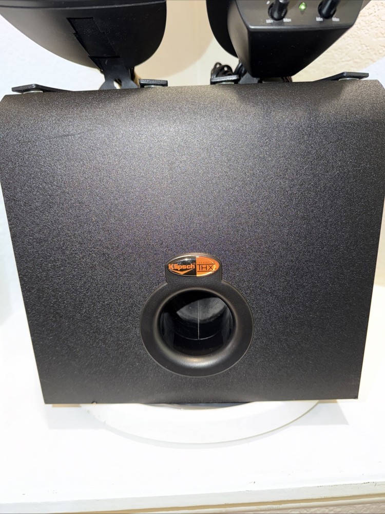 Klipsch ProMedia 2.1 THX® Certified Computer Speaker System. Video!