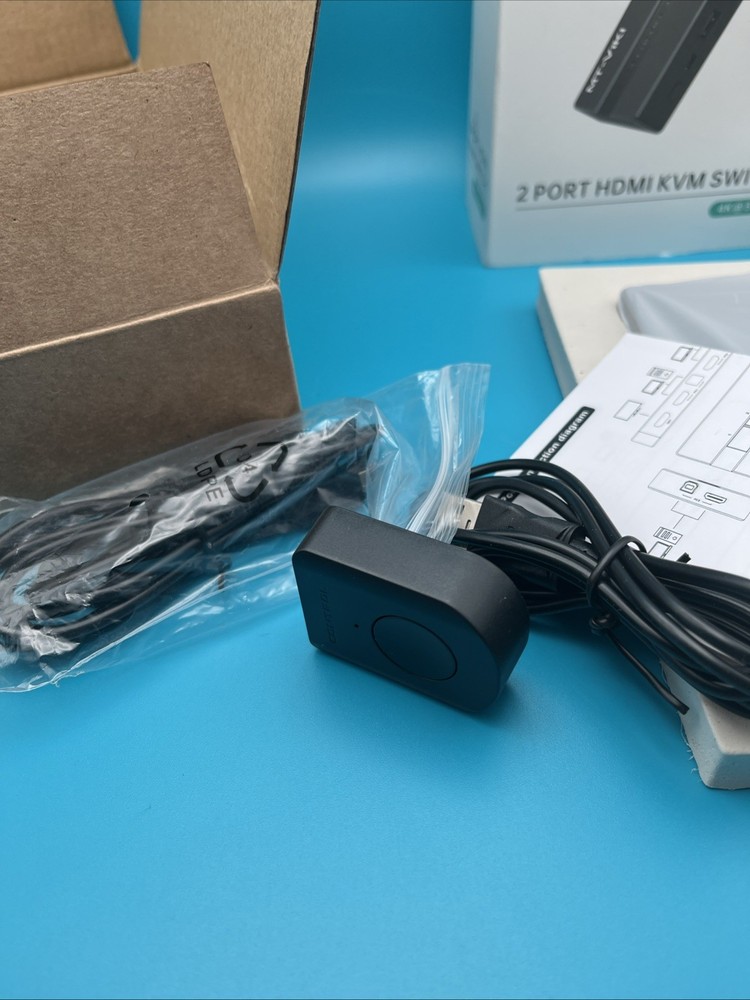 Switch HDMI 2 Port Boxes, 4K@30Hz USB