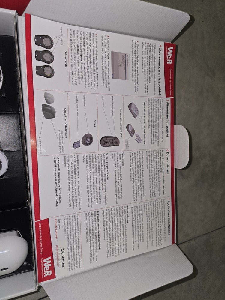 We.R Wireless Alarm Kit