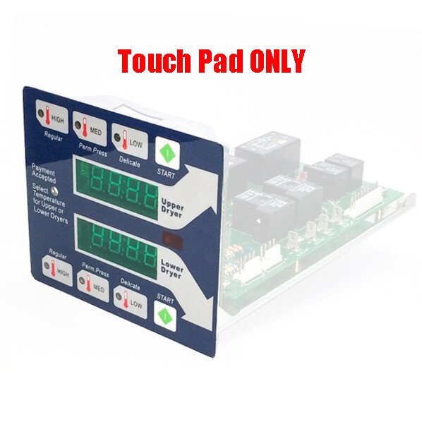 5x For Dexter Stack Dryer Computer Top Touch Pad # 9801-059-006