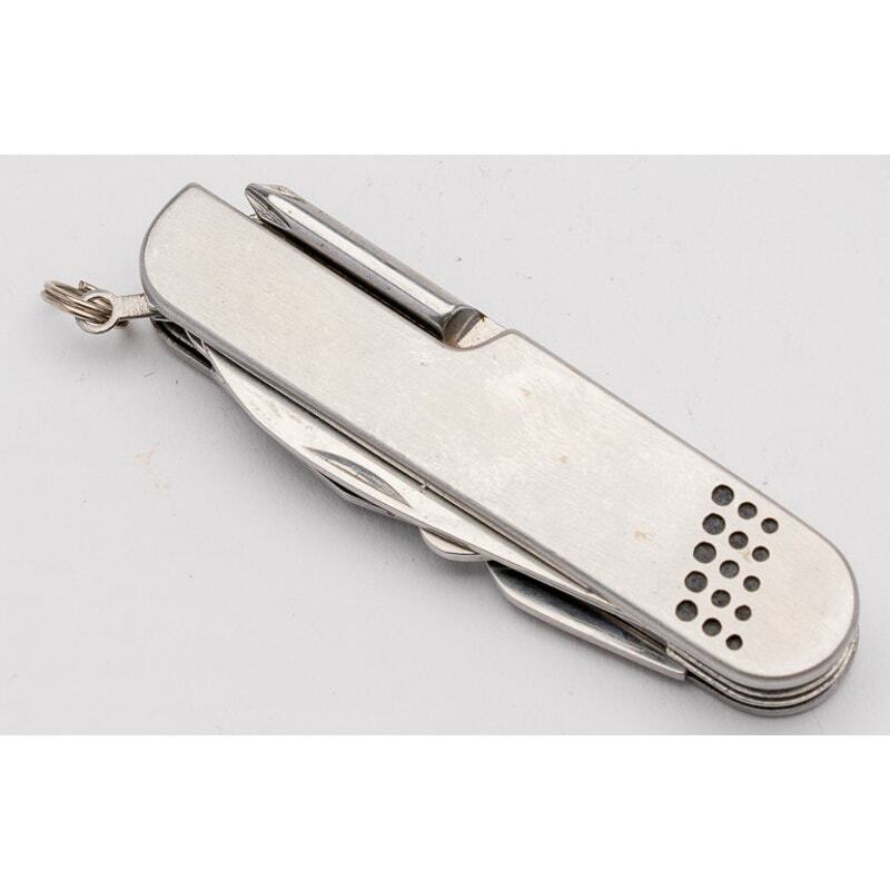 Unique 8 function multi-tool in silver