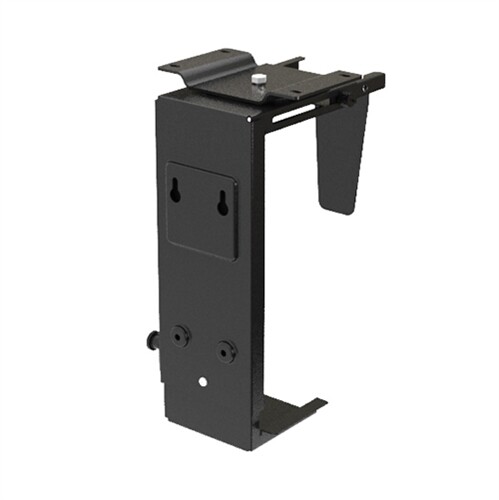 Adjustable Wall or Under Desk CPU PC Computer Case Tower Swivel Mount Holder NEW