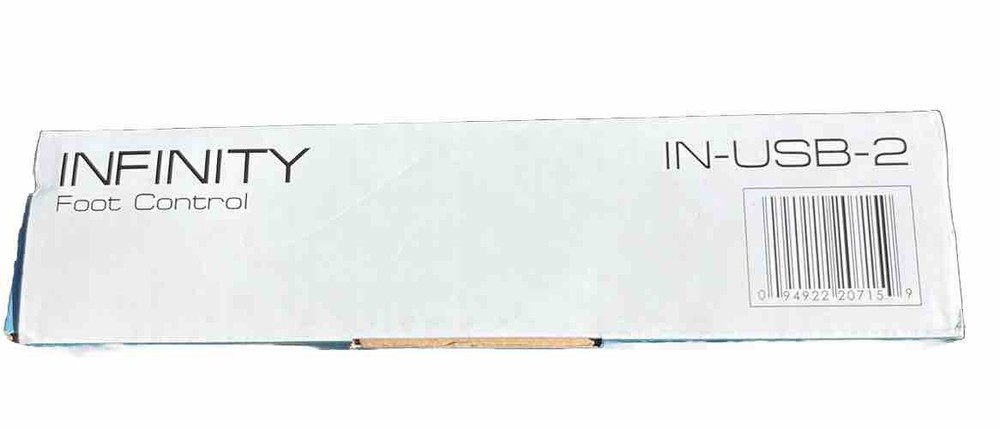 Infinity IN-USB-2 USB Digital Foot Control Computer Transcription Brand New!
