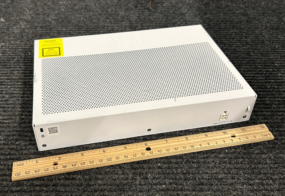 Cisco Catalyst CBS250-8FP-E-2G Switch w/ Power Cord