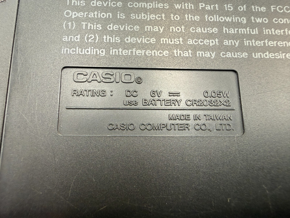 Casio B.O.S.S. Organizer SF-5300B Tested/Works